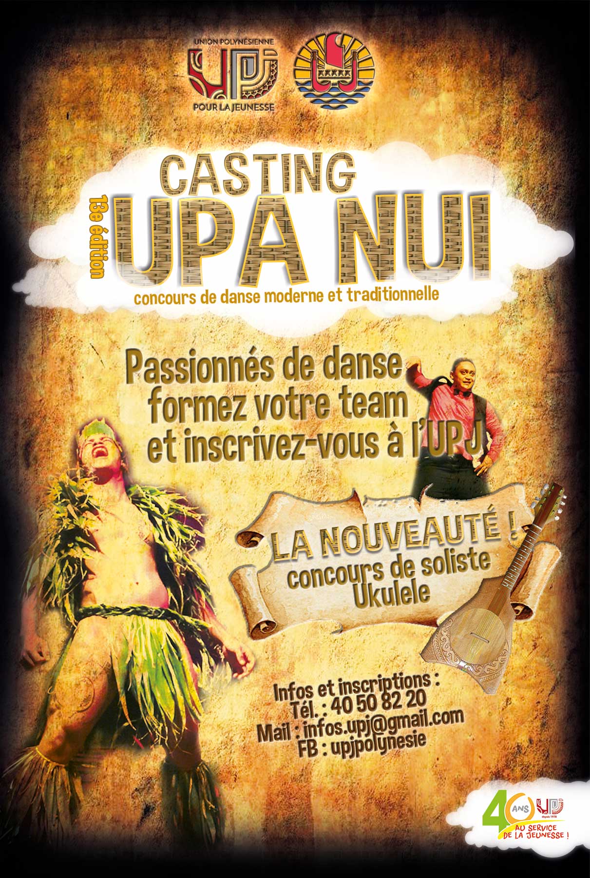 L’Union Polynésienne pour la Jeunesse fête ses 40 ans