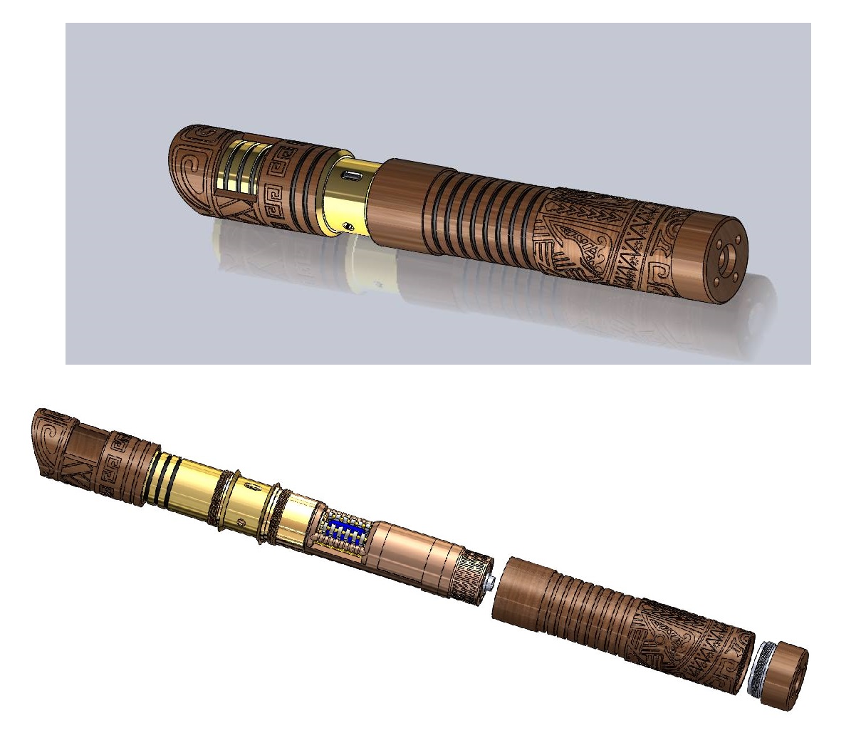 Modélisation 3D du sabre Maohi