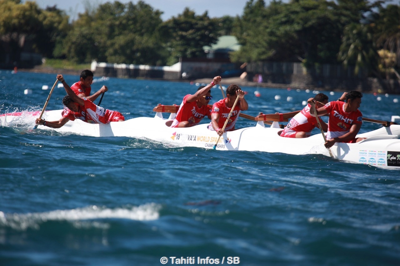 Les rameurs sont tous sollicités pour les passages de bouée