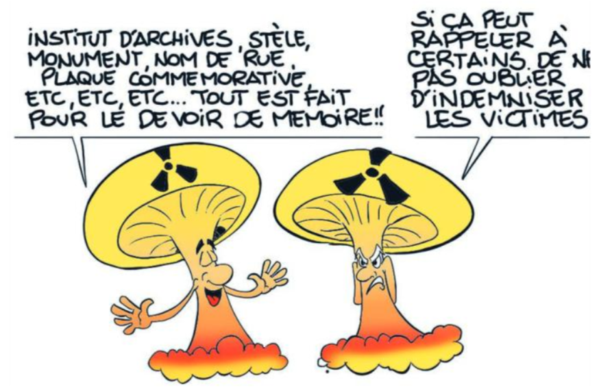 " Les champignons de Paris " vu par Munoz