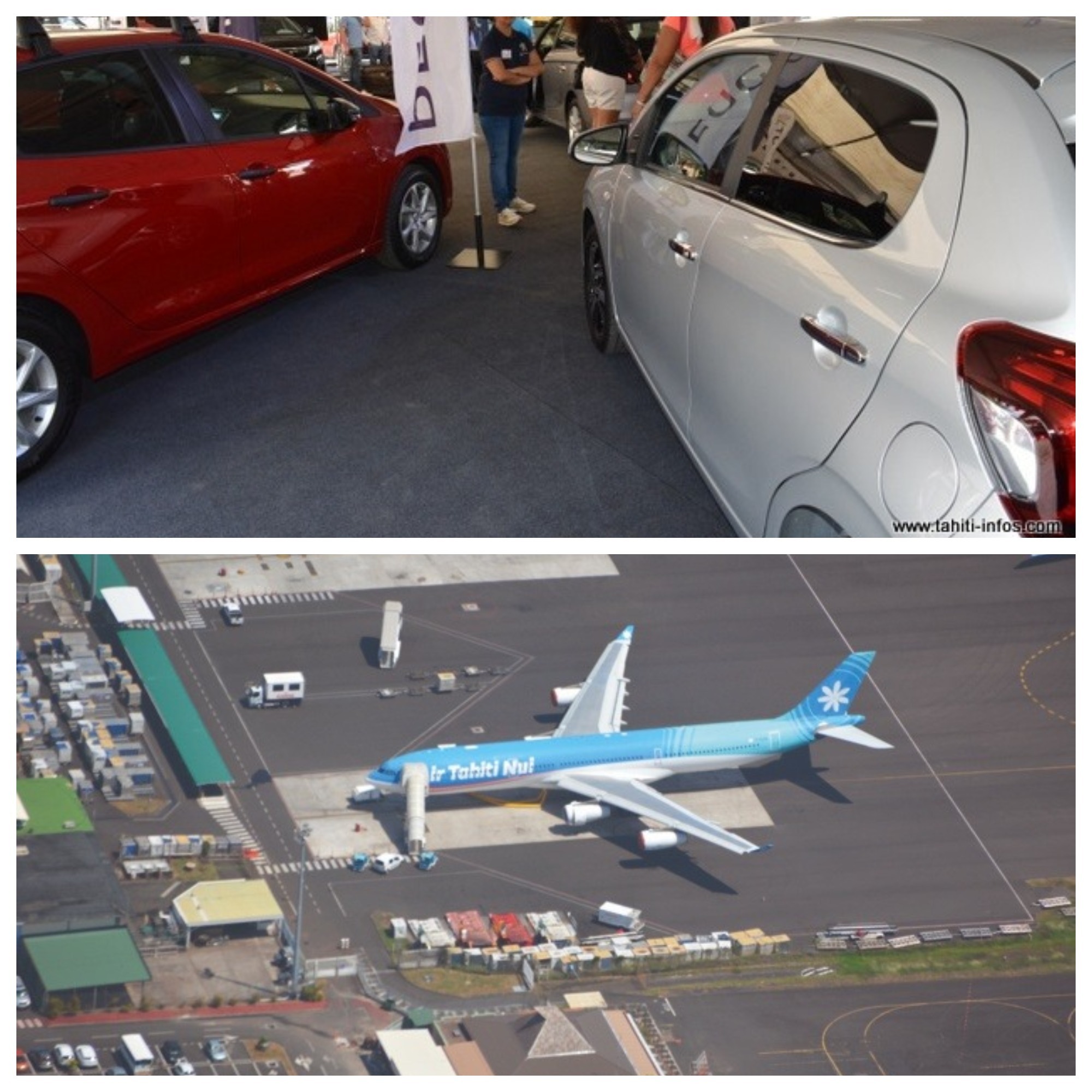 En 15 ans, le nombre de personnes transportées au départ de la Polynésie française a diminué d’environ 15%. Les immatriculations de voitures particulières sont passées de 5 400 en 2001 à 2 800 en 2015, soit une baisse de 51%.