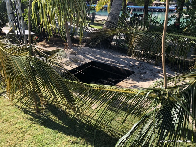 Le four tahitien est prêt.