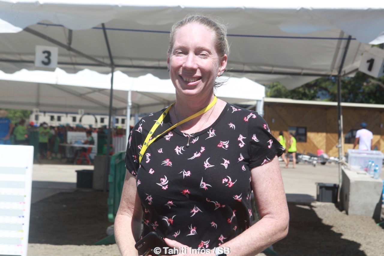 Lara Collins présidente de la fédération internationale de va'a