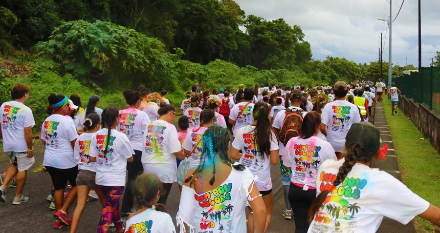 Les participants devront parcourir 2 km pour finir le parcours.