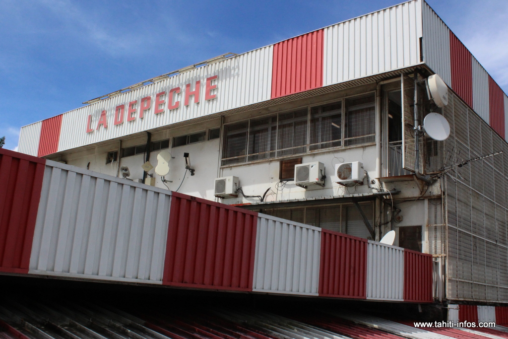 La société Rotative La Dépêche, filiale du groupe de presse de la Fautaua, était jusque fin mars chargée de l'impression du quotidien La Dépêche de Tahiti.
