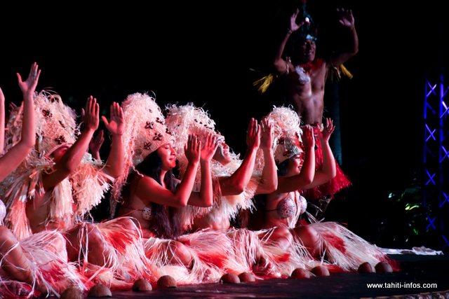 Temaeva a présenté sa danse sur le thème du rêve.
