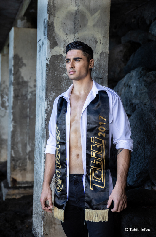 Kevin Richmond, Mister Tahiti 2017, va tenter de décrocher le titre de Mister Grand International 2018.