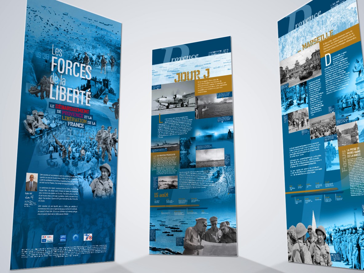 L'exposition Les Forces de la liberté présentée à la Maison du combattant