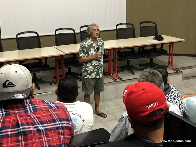 Teraiefa Chang a présidé la séance de vendredi matin.