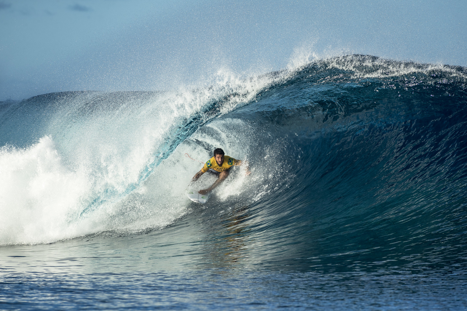 Filipe Toldedo conserve sa place de leader mondial © Damien Poullenot WSL