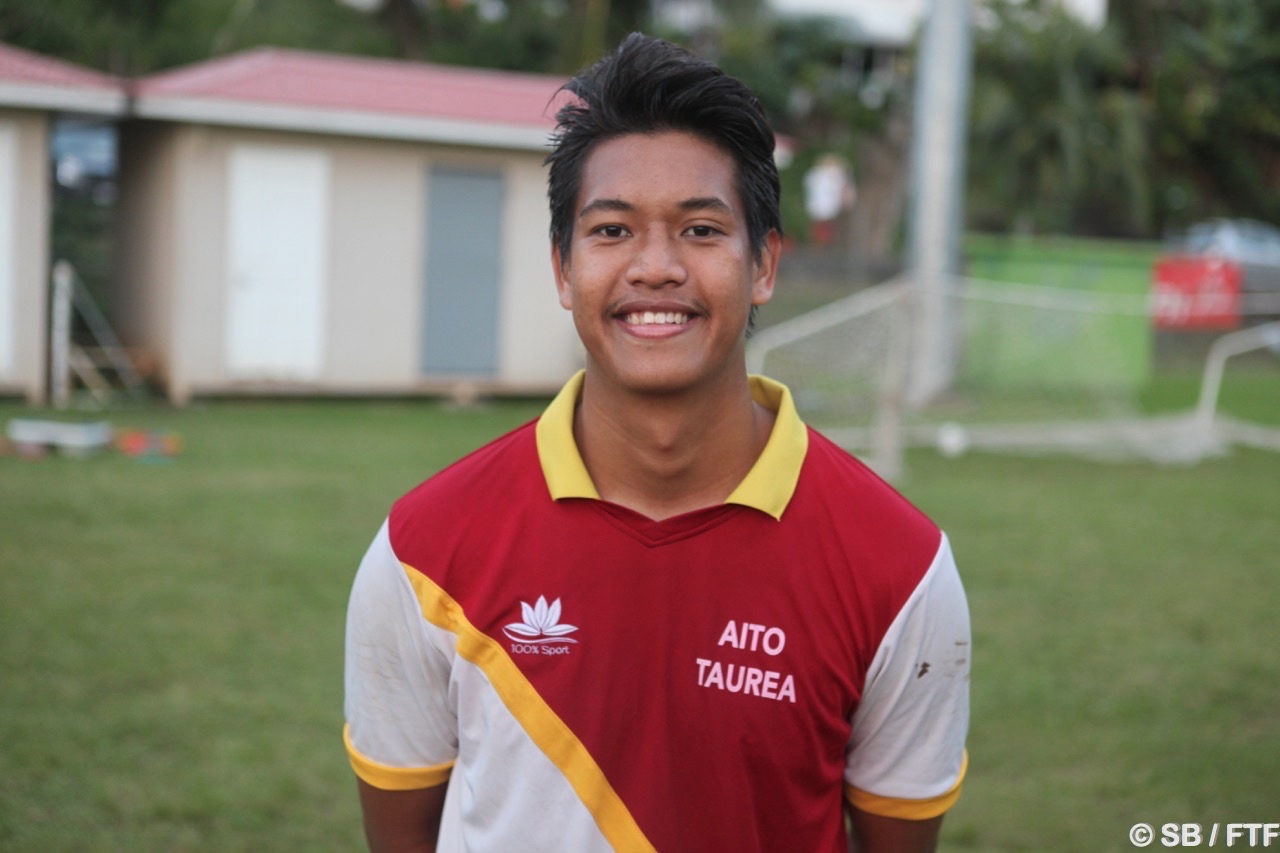 Keali'i Wong a fait partie de la sélection des Aito Taure'a