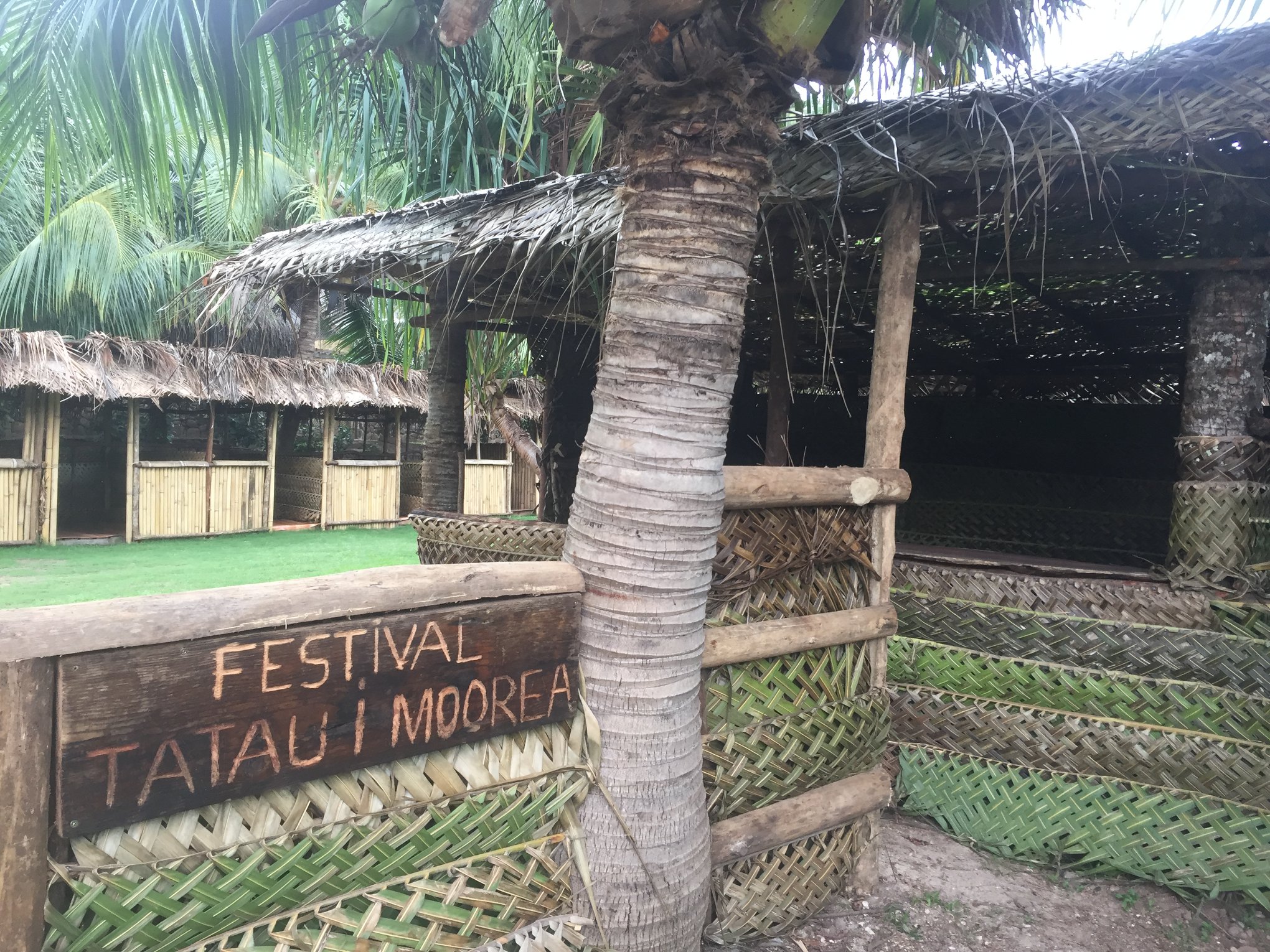 Le site du festival.Crédit Crédit Mana Tatau Maohi.