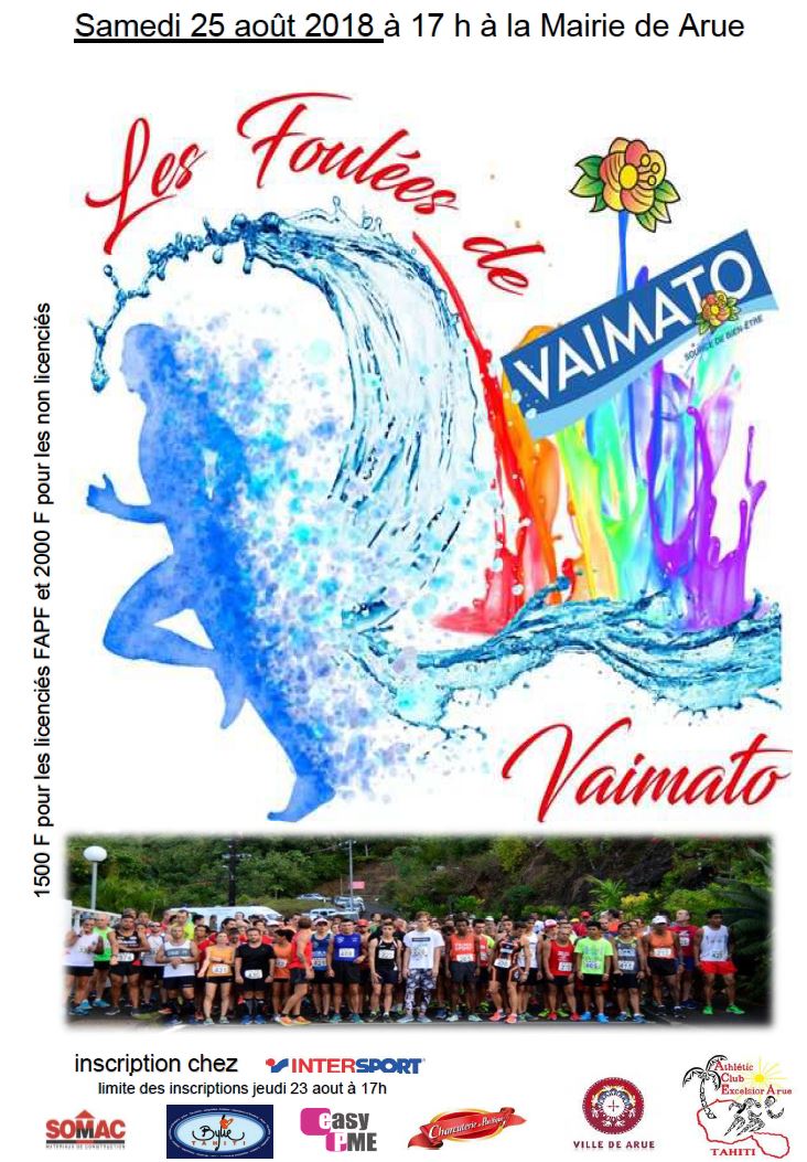 Course à pied - Les Foulées de Vaimato : En mémoire de Lionel Vicente