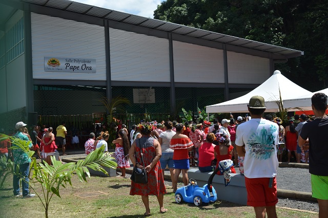 Titioro : la salle polyvalente Pape Ora inaugurée