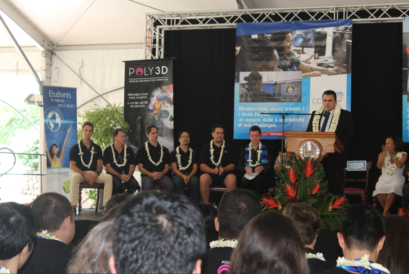 Le vice-président de la Polynésie française, Teva Rohfritsch.