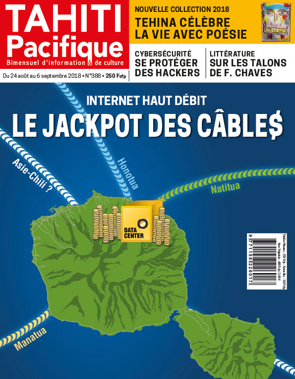 À la Une de Tahiti Pacifique, vendredi 24 août