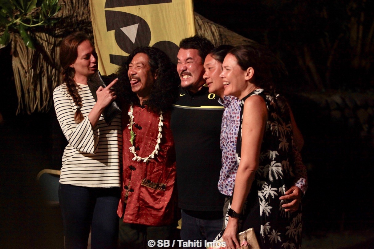 Il a passé du temps avec le public après le show