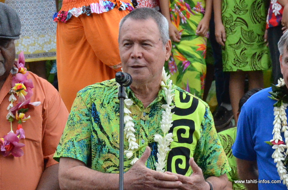 Le représentant maire de Punaauia est décédé dimanche d'une hémorragie cérébrale.