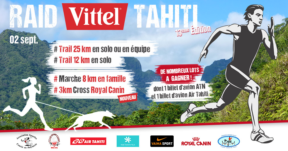Course à pied - Raid Tahiti : Une course en pleine nature