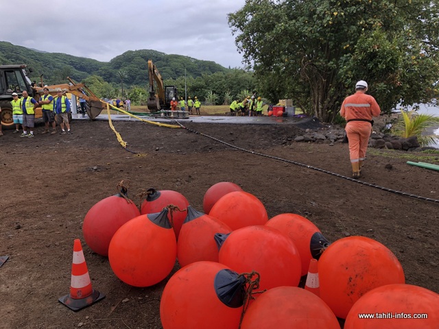 Le câble Natitua s'étend sur 2800 km.