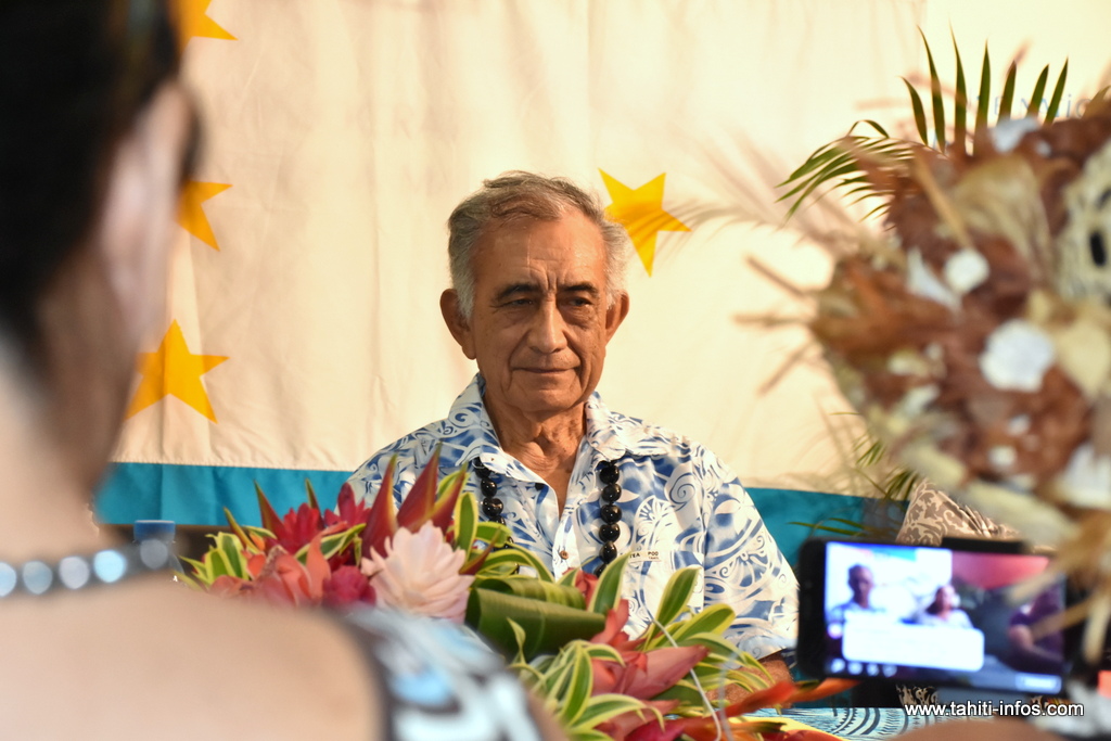 Oscar Temaru est aujourd’hui sous la menace d’une peine d’inéligibilité que pourrait prononcer le Conseil d’Etat.