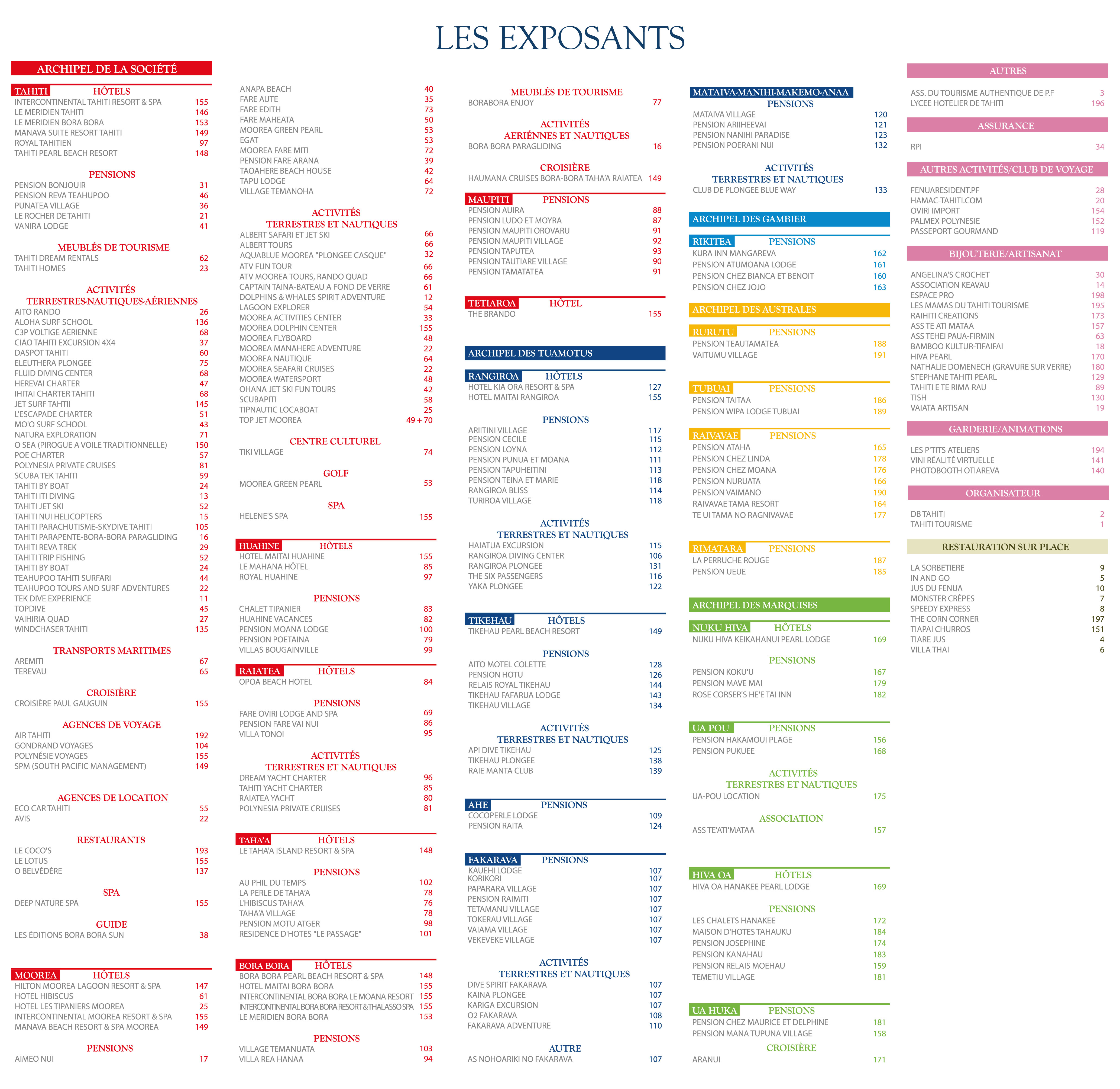 Le Salon du Tourisme c'est vendredi
