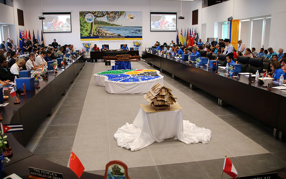 Sommet du Pacifique: Nauru accuse le délégué chinois d'insolence
