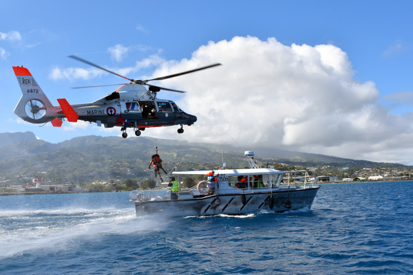 Sarex : un exercice de sauvetage en mer en conditions réelles