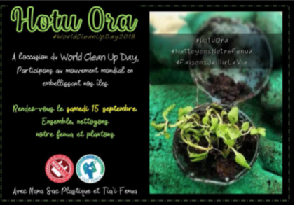 Clean up day : Opération grand nettoyage et plantation 