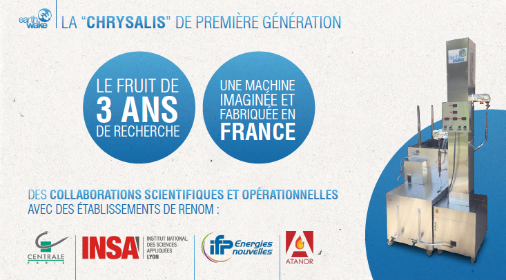 Samuel Le Bihan présente un prototype censé transformer le plastique en diesel