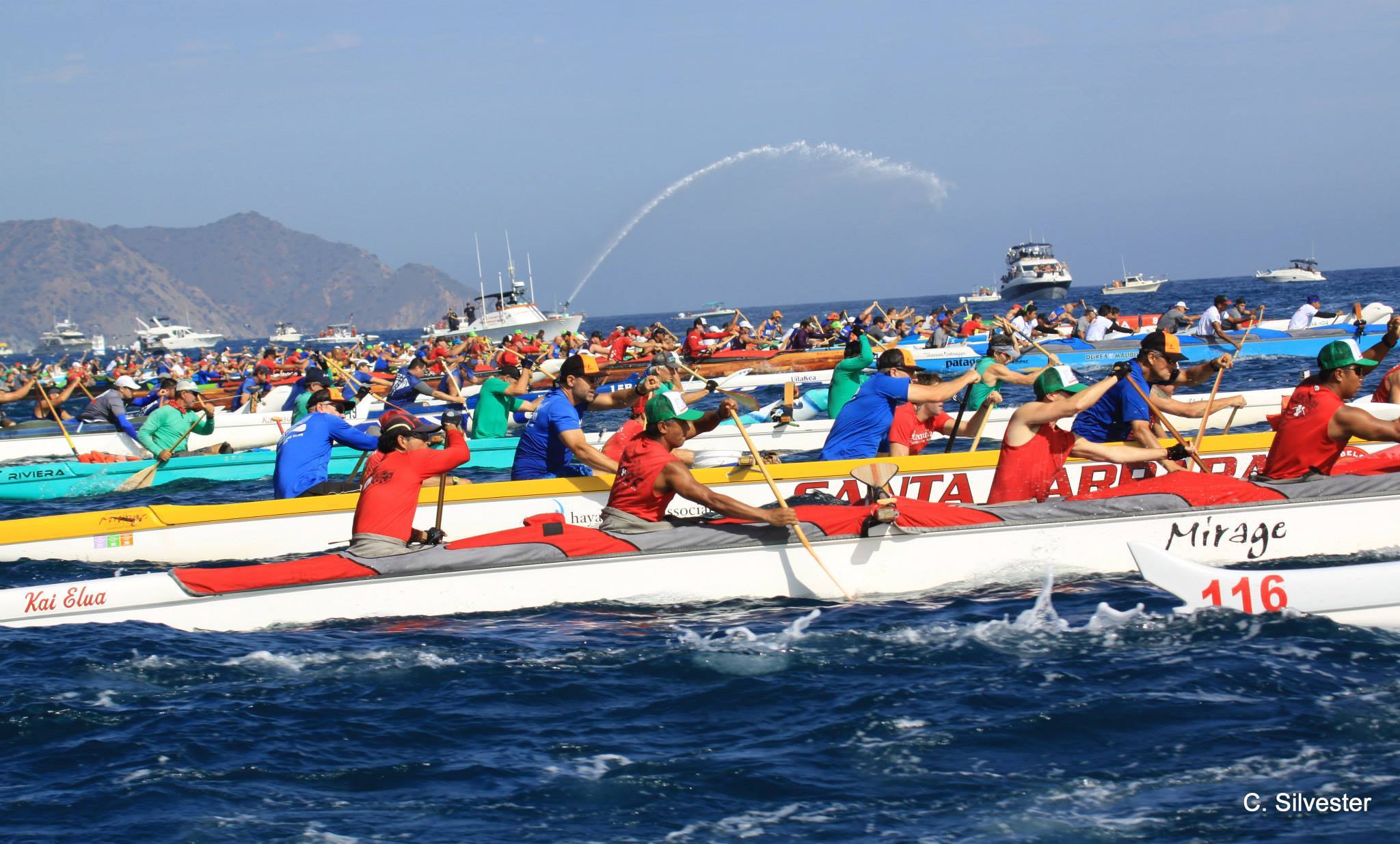 Va'a Marathon - Catalina Race : La victoire pour Team Teva et Air Tahiti