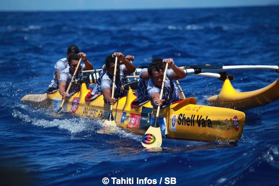 Shell Va'a a remporté la première étape