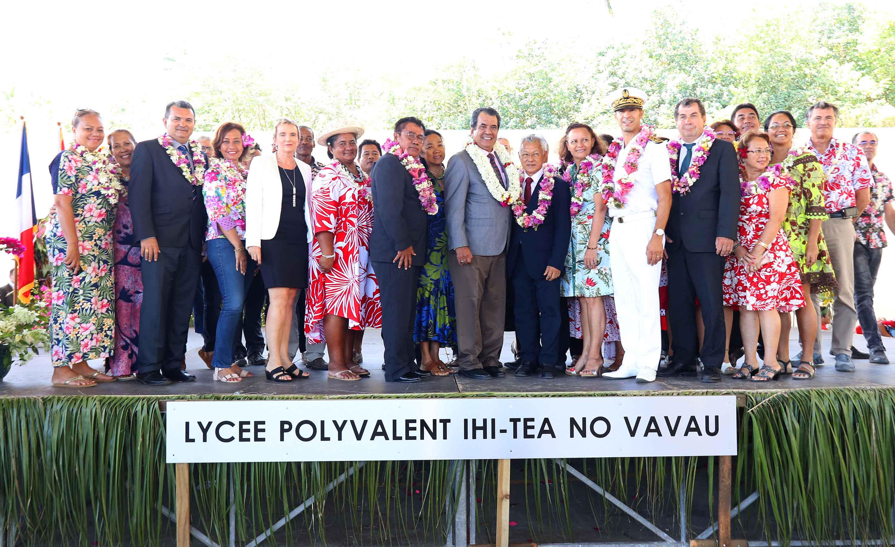Le lycée polyvalent de Bora Bora inauguré