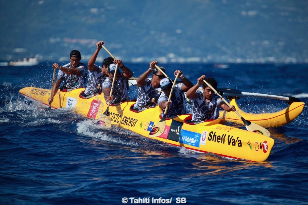 Shell Va'a a pu compter sur son barreur emblématique David Tepava