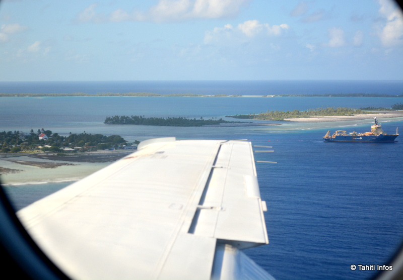 Il faut développement le haut débit, le transport aérien et maritime, l'économie... Beaucoup de travail reste à faire dans les Tuamotu.