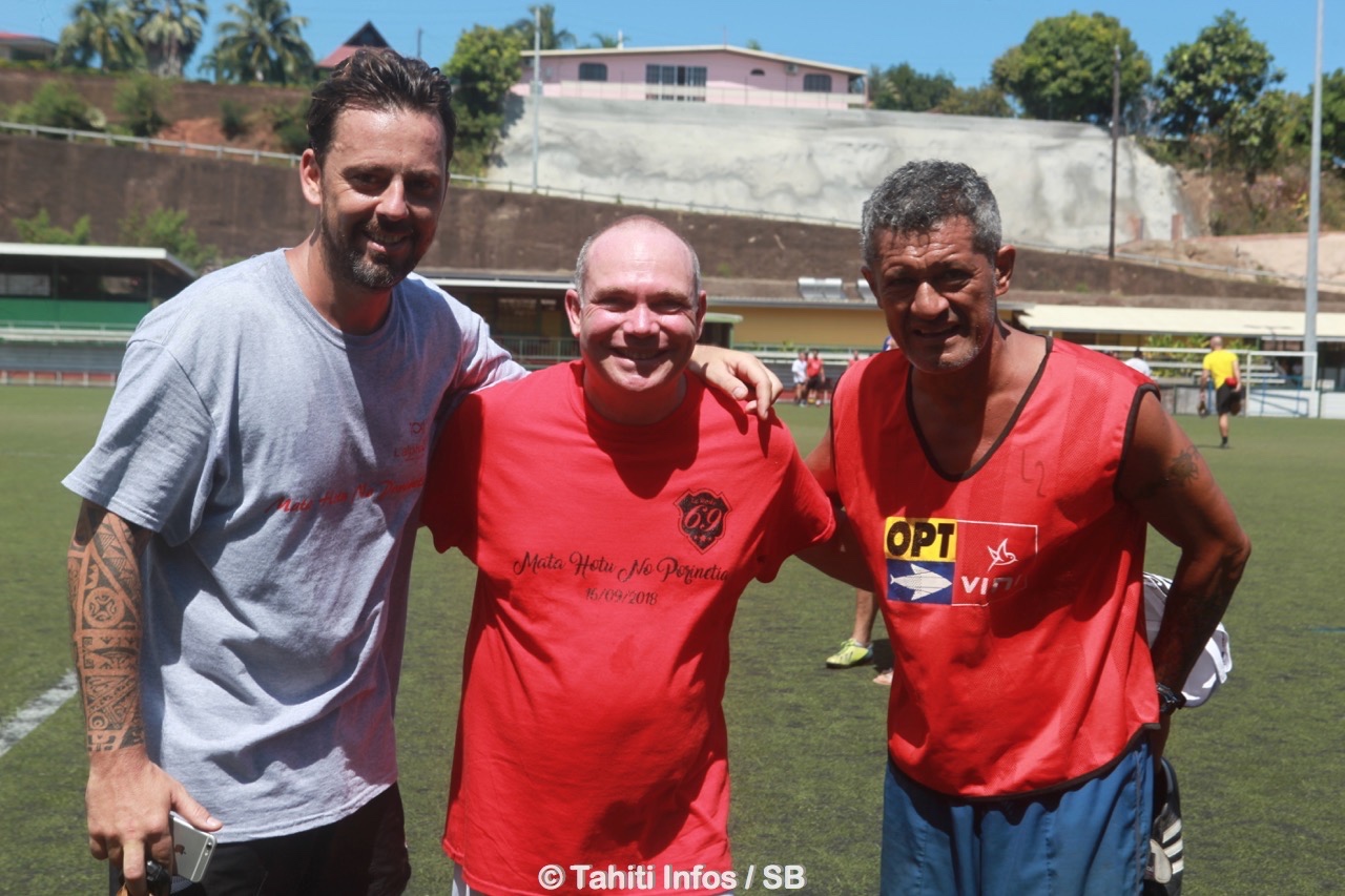 Bastien, Christophe et Pascal, les initiateurs de l'évènement