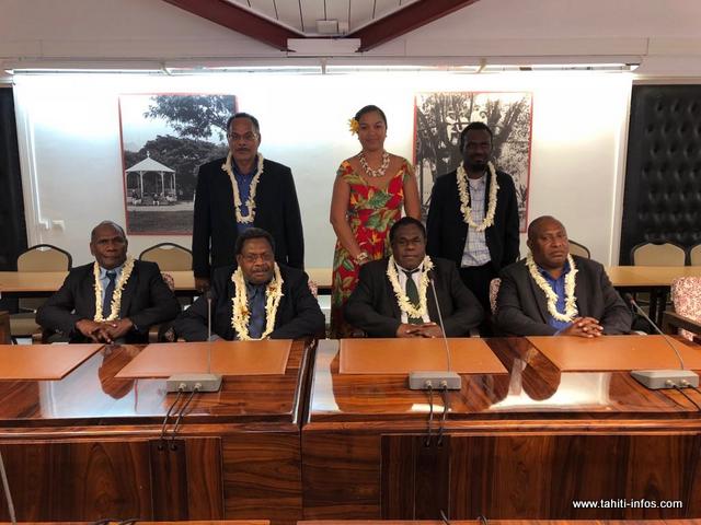 La délégation vanuataise est en mission au fenua depuis le 14 septembre.