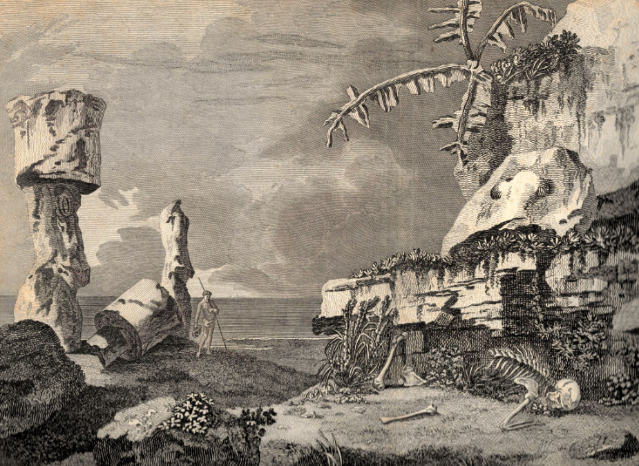 La société pascuane trouvée par Eugène Eyraud en 1864 était en pleine déliquescence, les déportations au Pérou de toute son élite ayant achevé, avec les maladies, de déstructurer complètement cette petite communauté polynésienne.