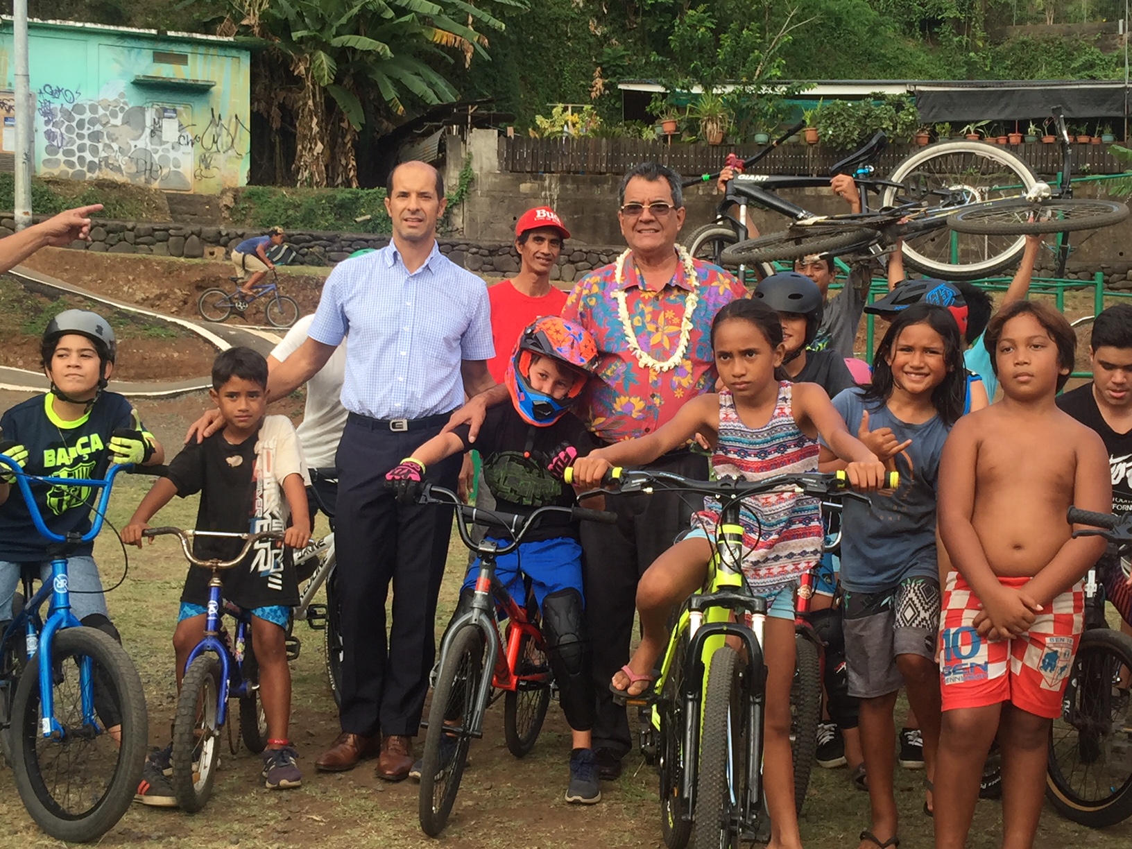 Cette structure a coûté 1,7 million de Fcfp, co-financé à 70 % par la commune de Pirae et à 30 % par le syndicat mixte du contrat de ville.