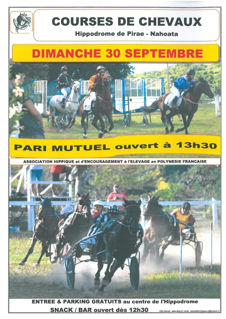 A vos pronostics ! Rendez-vous le 30 septembre à l'hippodrome 