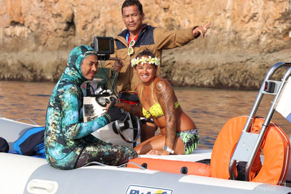 Dell Lamartinière lors de la deuxième journée