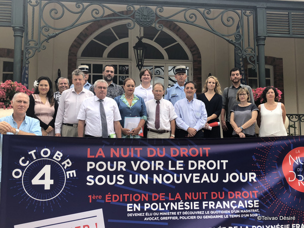 Pour cette première édition au fenua, deux thèmes ont été retenus par le pays : celui de la naissance du droit en Polynésie française, et celui du fonctionnement du système judiciaire polynésien.