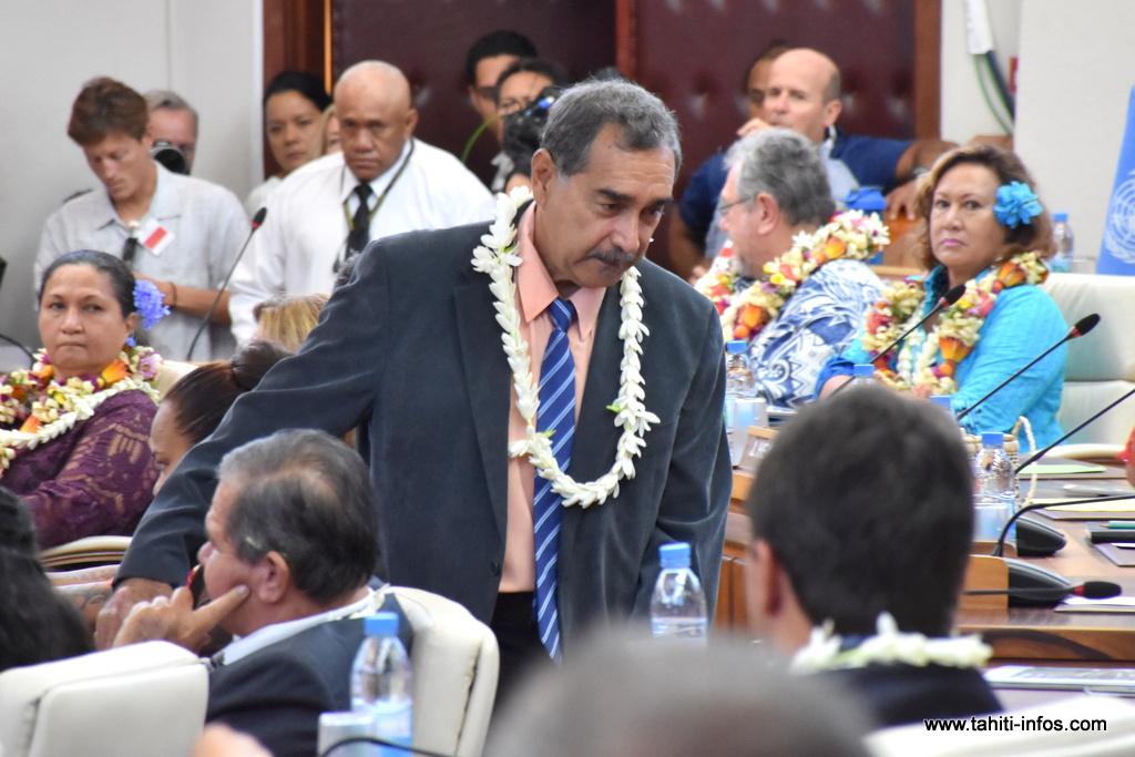 Angélo Frébault exclu du Tahoera'a Huiraatira