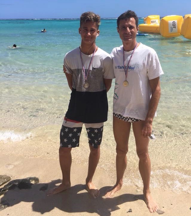 Le triathlète Frédéric Tête a remporté la catégorie reine sur 3 000 m