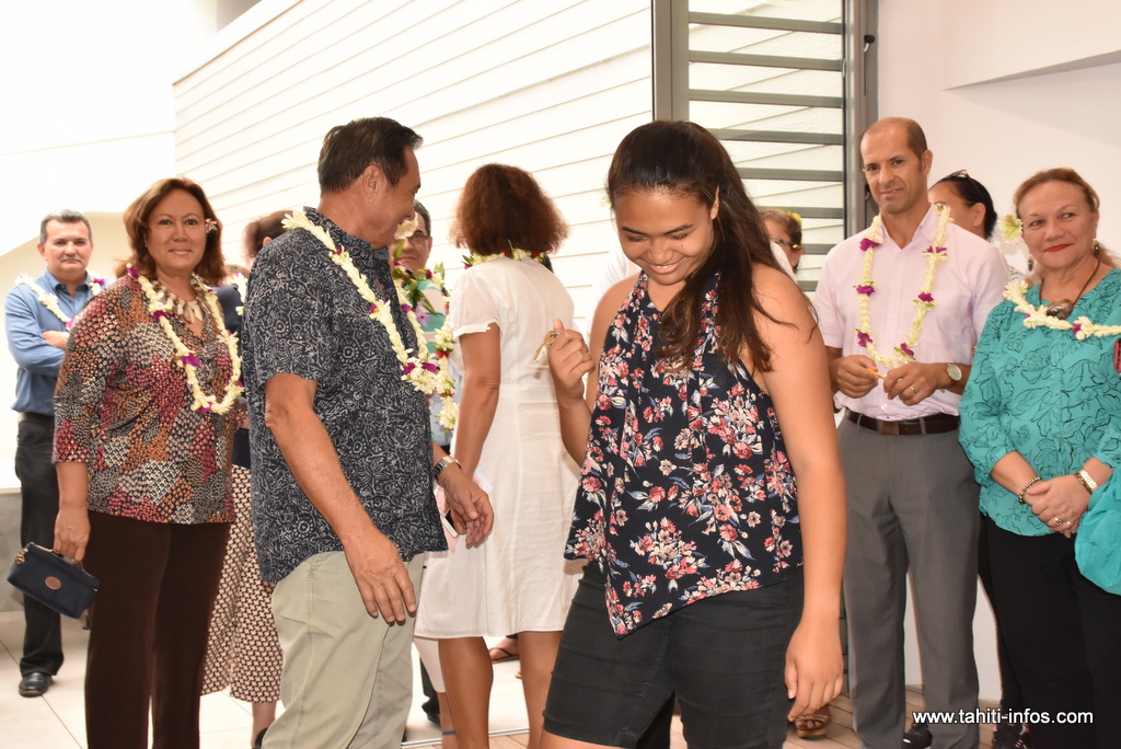 : Les clés ont été remises hier aux occupants de la résidence Paraita.