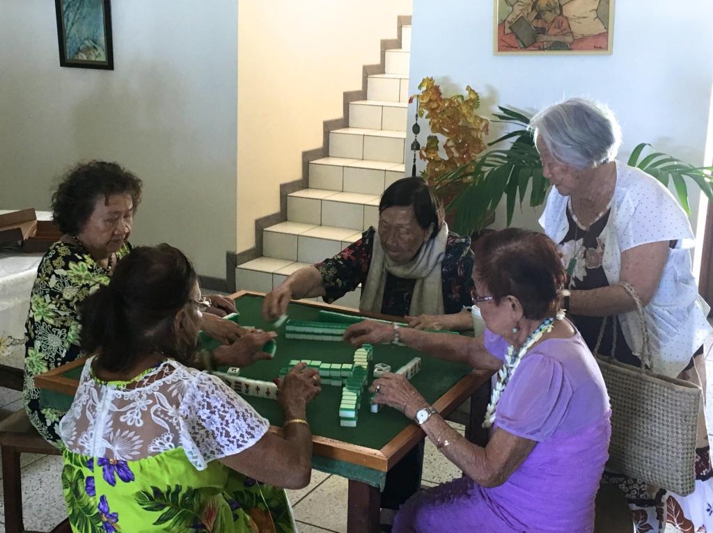 Une centaine de personnes au déjeuner annuel de Te Vahine Porinetia