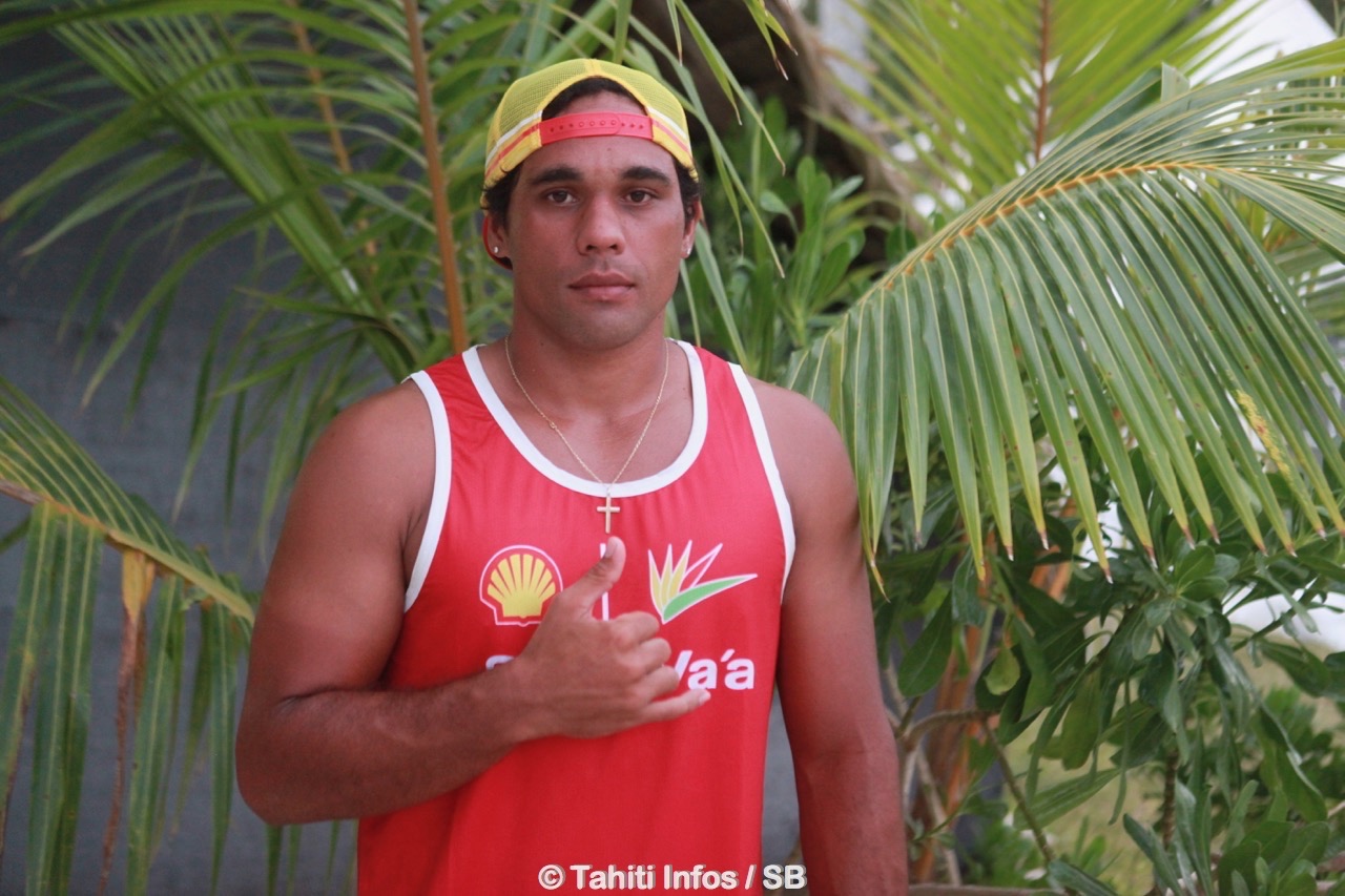 Taaroa Dubois a intégré Shell Va'a en début d'année