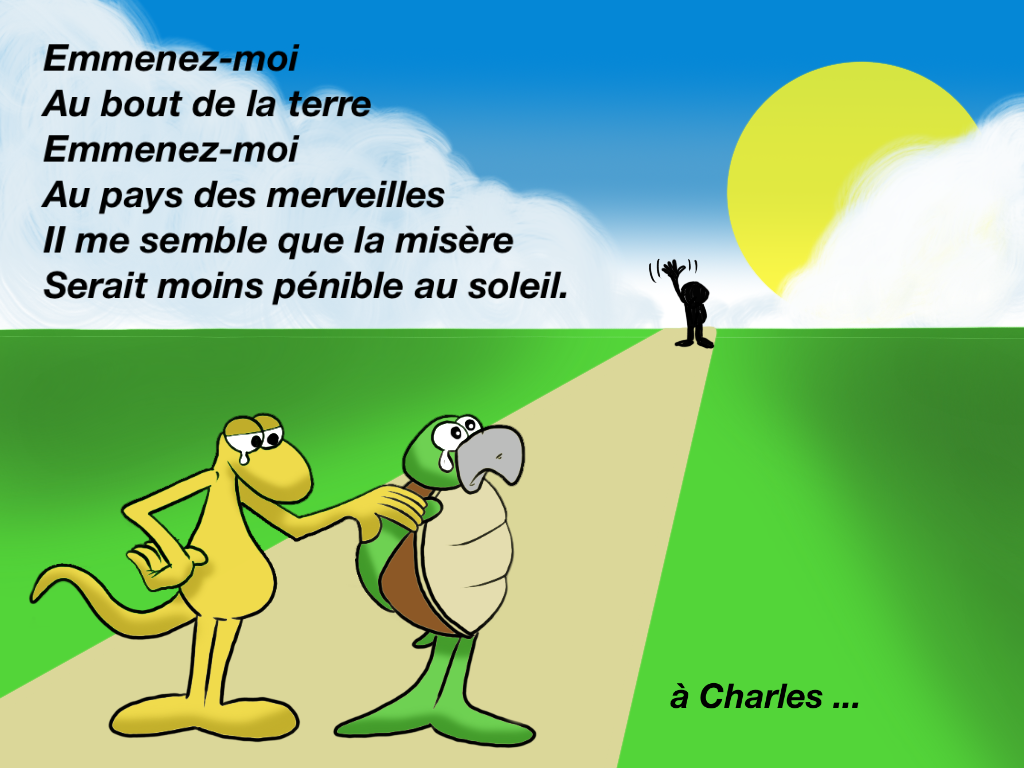 " Hommage à Charles Aznavour " par Munoz