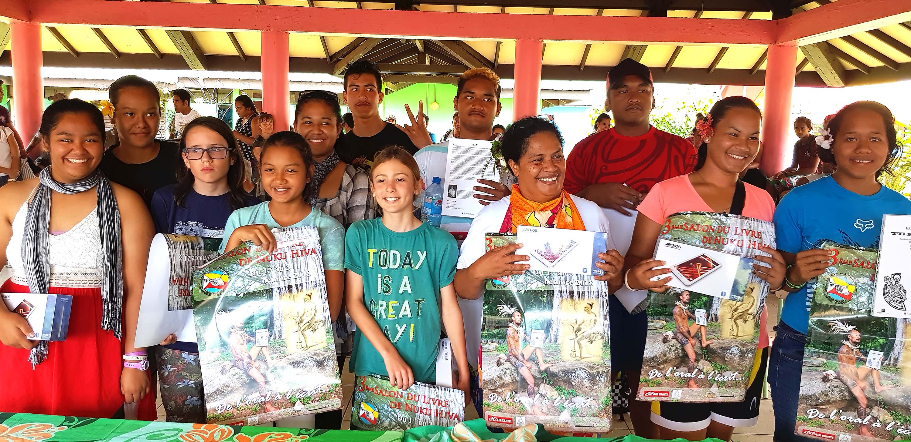 Nuku Hiva : les poètes en herbe récompensés