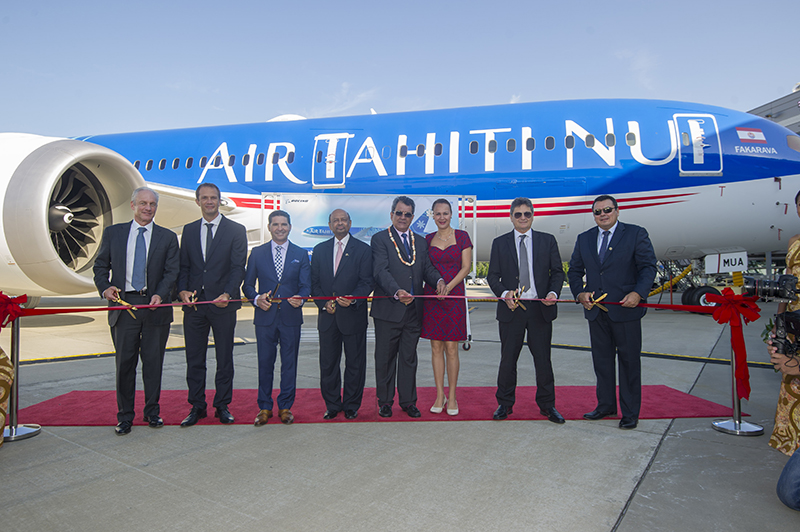 ATN: Le pays prend livraison du premier Tahitian Dreamliner